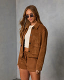 Autumn Muse Suede Jacket