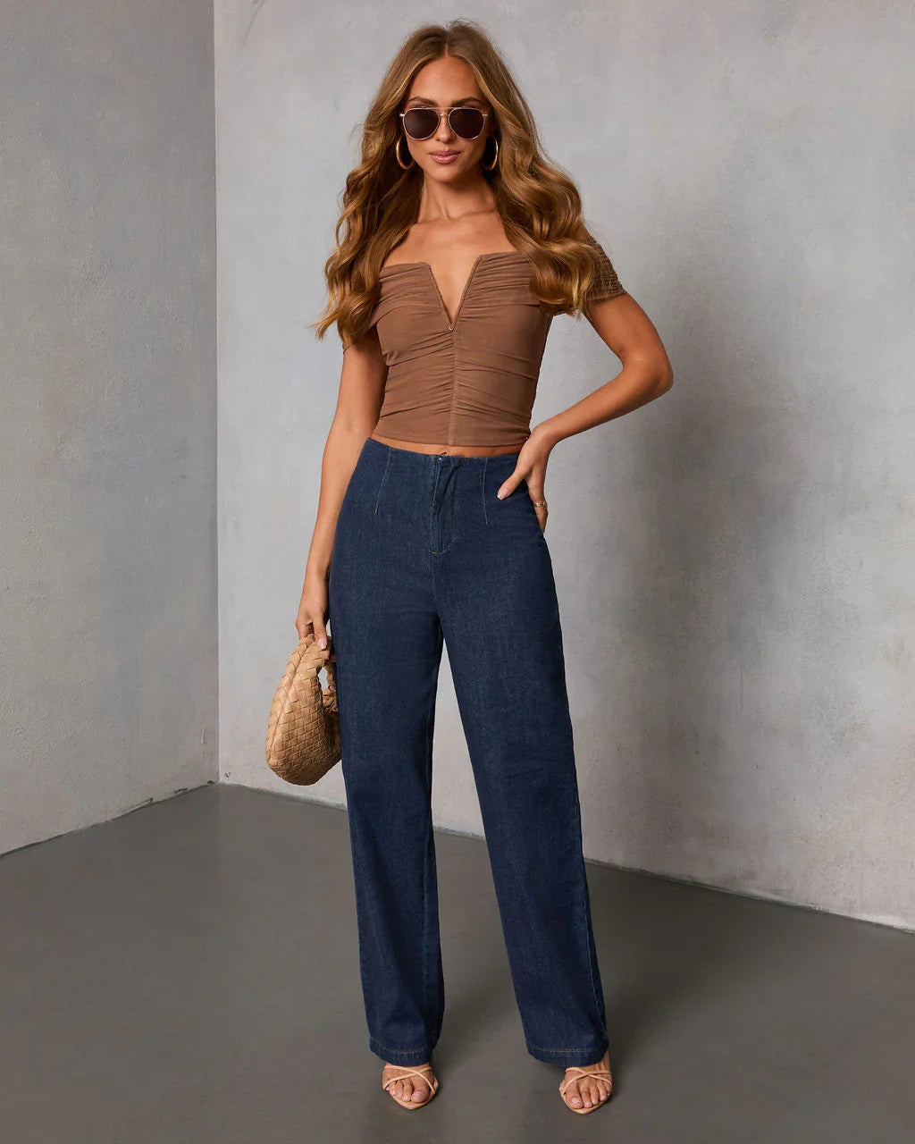 Tildie Rigid Denim Pants