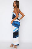 Feeling The Heat Maxi Dress Midnight Petal