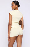 Almost Love Knit Top Lemon
