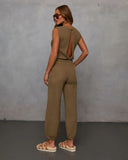 In The Feels Knit Drawstring Jumpsuit