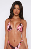 Golden Hour Bikini Top Blossom Cocoa