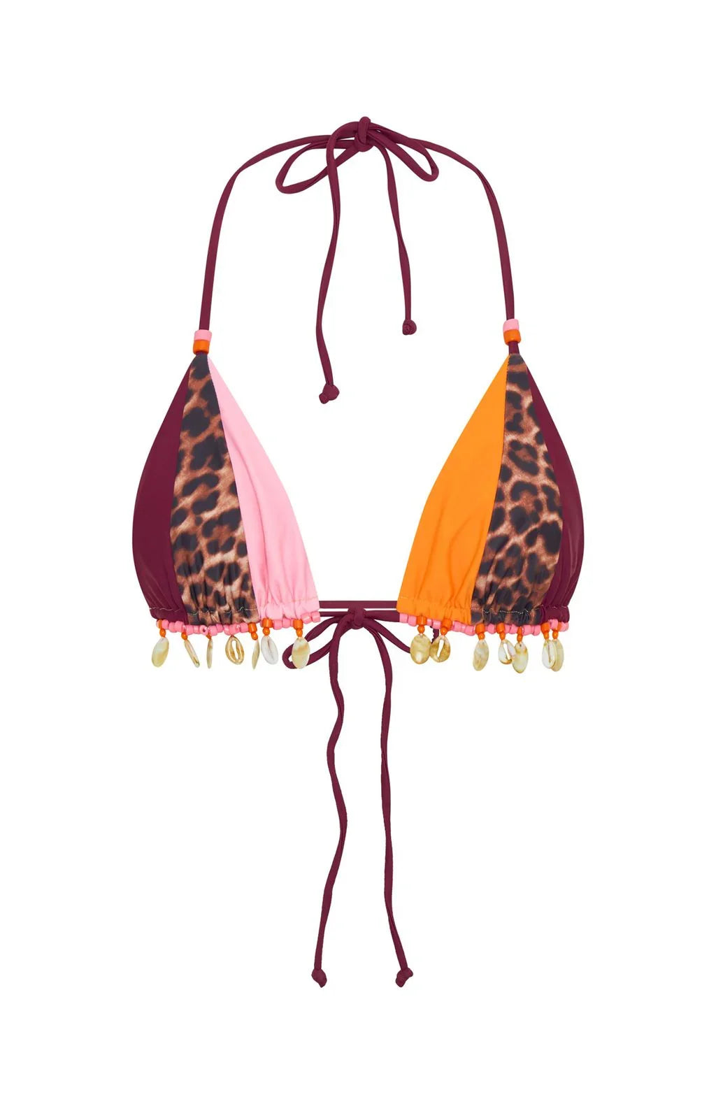 Katia Bikini Top Leopard Splice