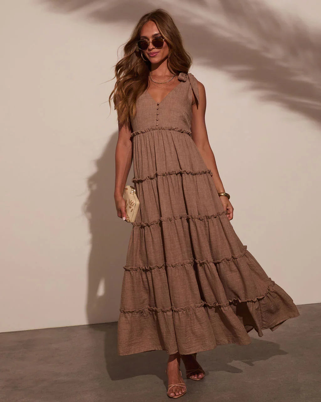 Selene Tiered Maxi Dress