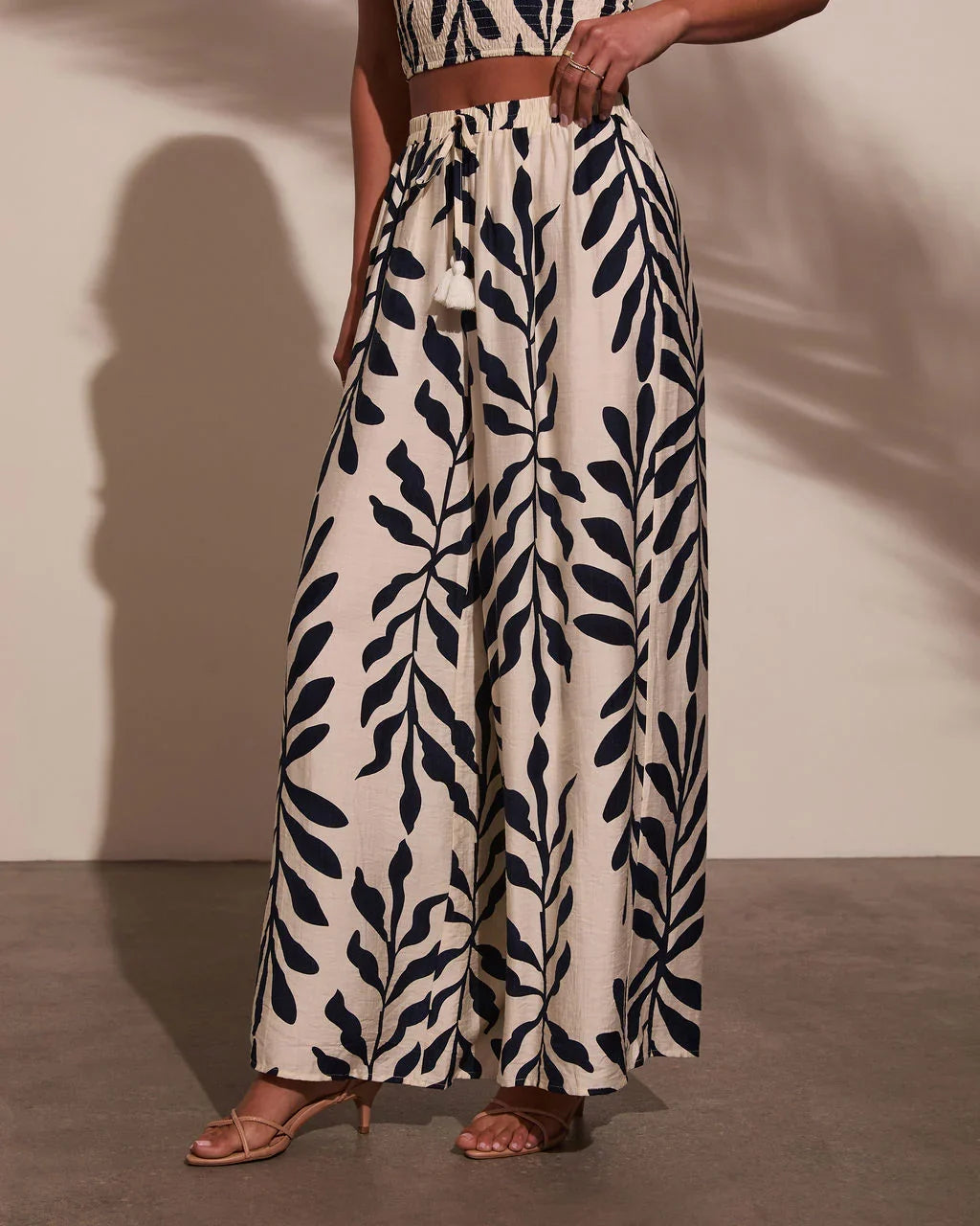 Sol Escape Tropical Drawstring Pants