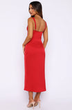 All Yours Midi Dress Red