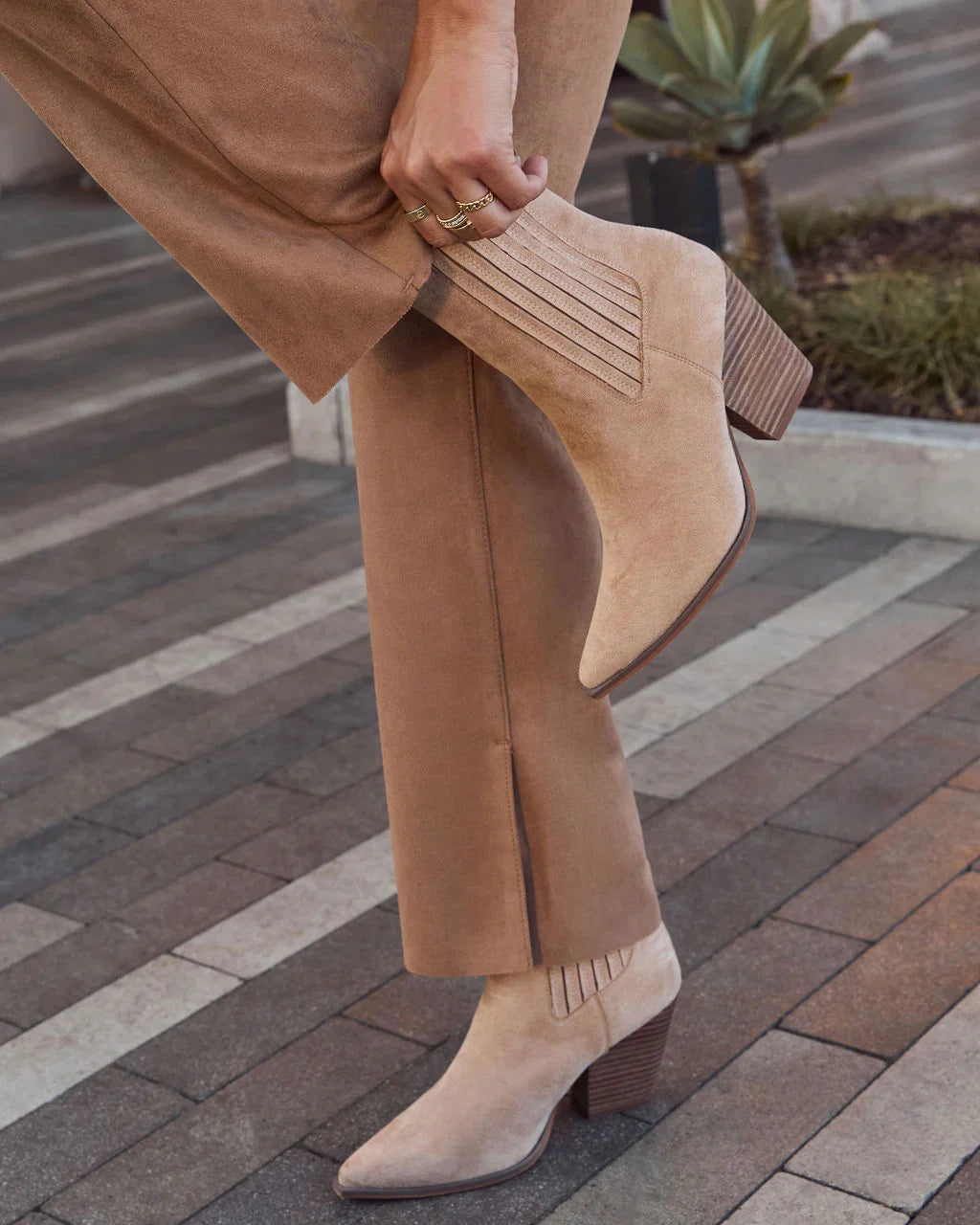 Ragabond Suede Ankle Booties