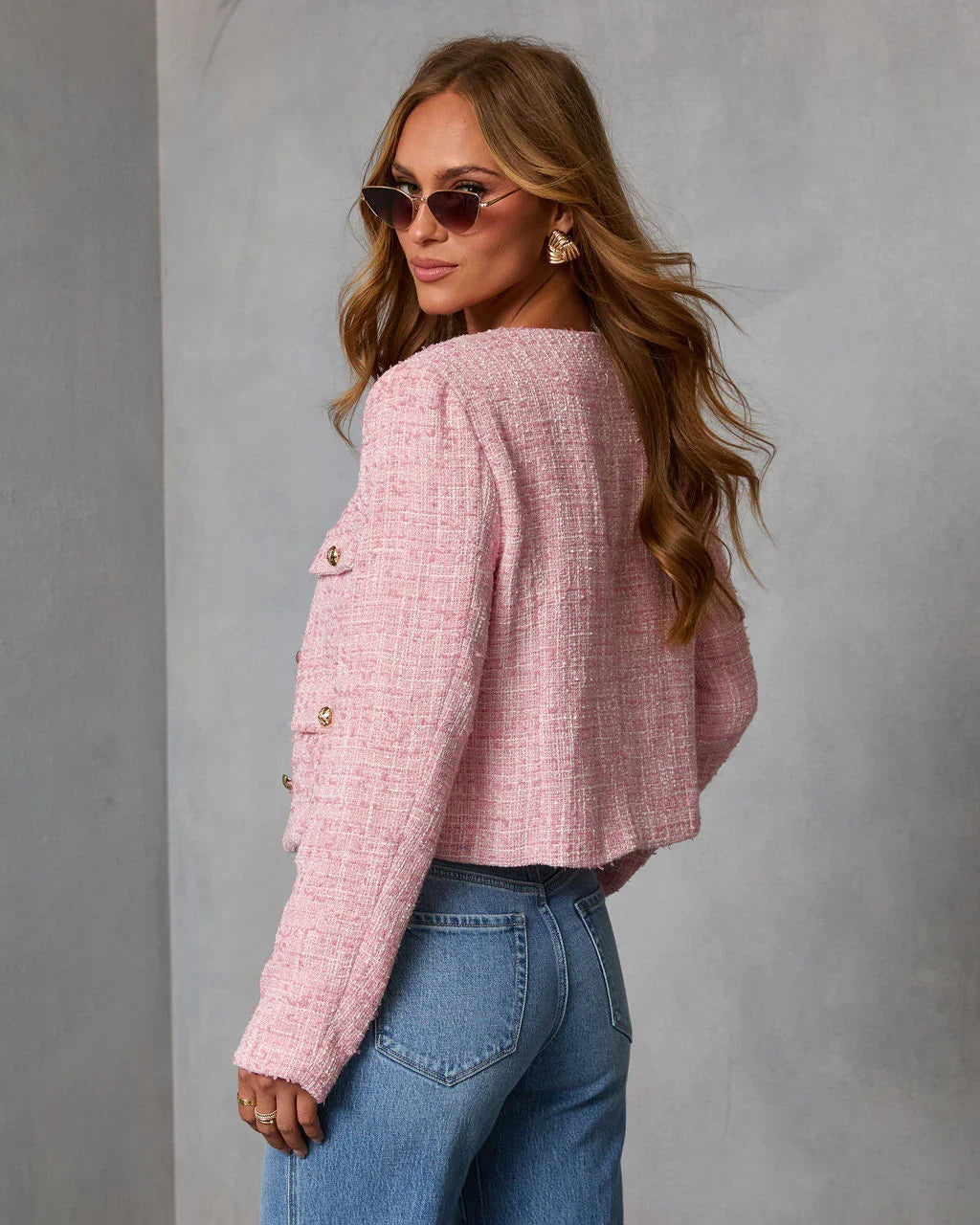 Quiet Power Tweed Blazer