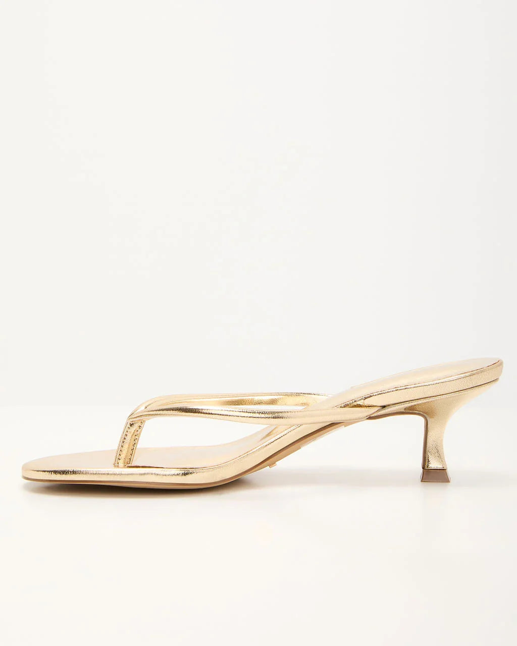 Jasina Metallic Heeled Sandal