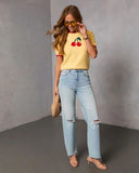 Sweetly Picked Intarsia Knit Cherry Sweater